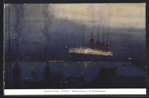Mauretania fährt - ak,