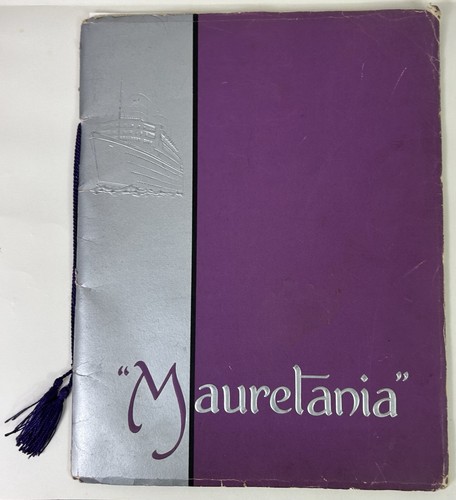 Rms mauretania launch prospekt - rms,