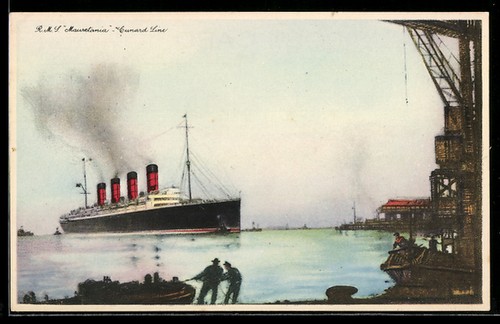 Passagierschiff m s - ak, r.m.s