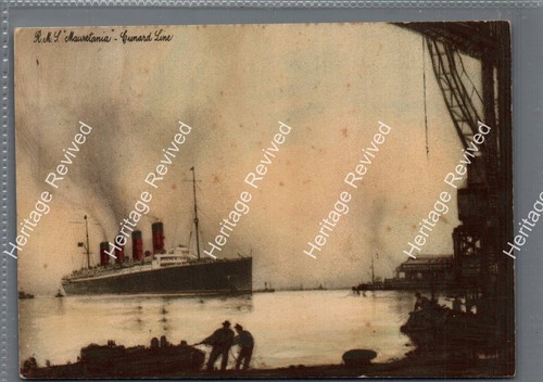 Vintage rms mauretania cunard - vintage,