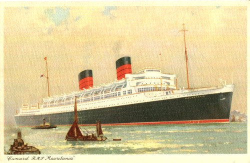 50er jahre cunard - 50er, ak
