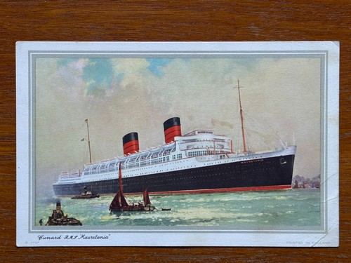 Rms mauretania 1962 - mauretania, cunard