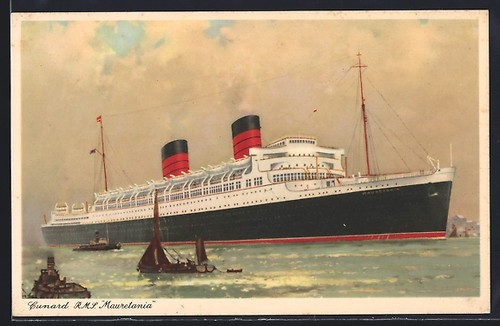 Passagierschiff mauretania auf - passagierschiff,