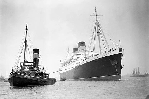 Die rms mauretania brachte - die,