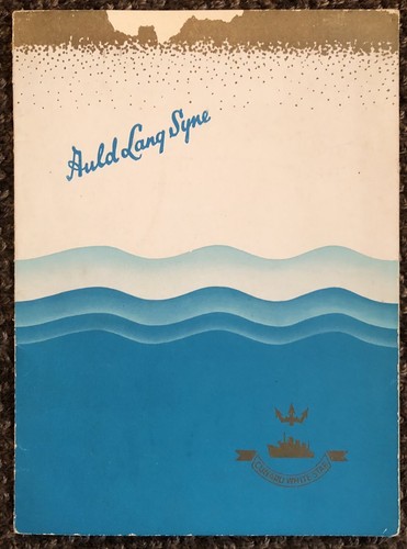 Rms mauretania menu 1939 - rms, menu,