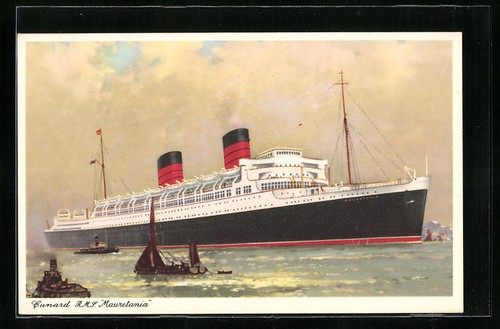 Passagierschiff rms mauretania - passagierschiff,