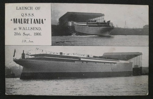 1906 cunard qsss mauretanien - 1906,