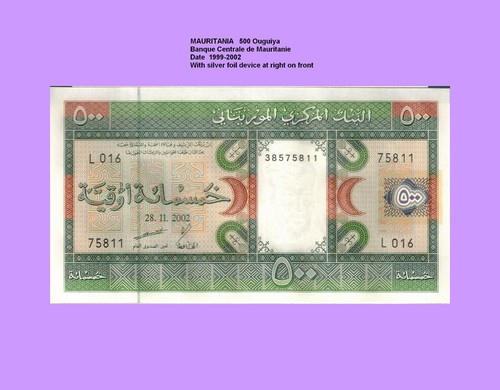Mauretanien mauretania 500 - mauretanien,