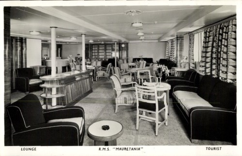Dampfschiff rms mauretania - dampfschiff,