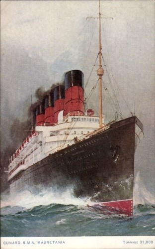 Rms mauretania cunard - mauretania,,