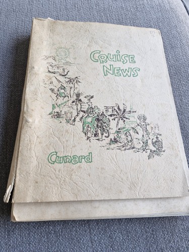 Vintage 1964 cunard - 1964,