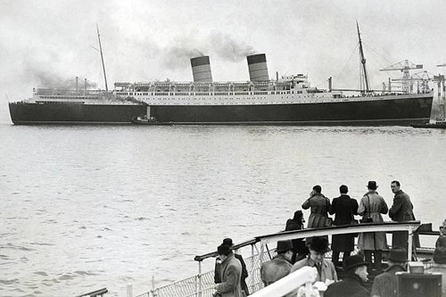Die mauretania cunard white - die,