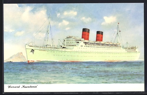 Passagierschiff mauretania vor - passagierschiff,