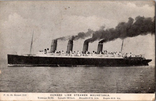 Old vintage cunard line - old,