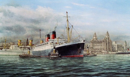 Rms mauretania cunard - rms, robert