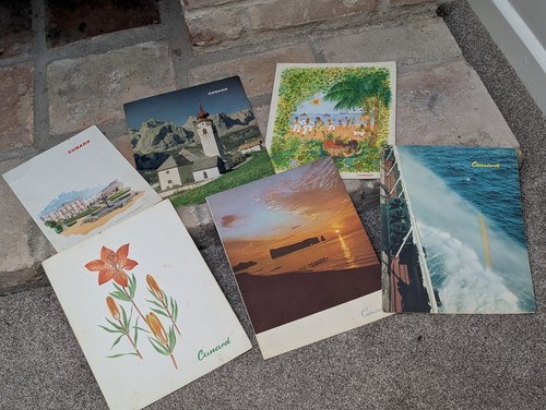 Vintage sammlung cunard menü - sammlung,