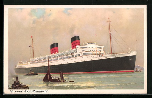Cunard rms mauretania - cunard,