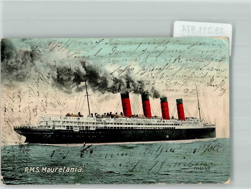 Rms mauretania dampfer - rms,