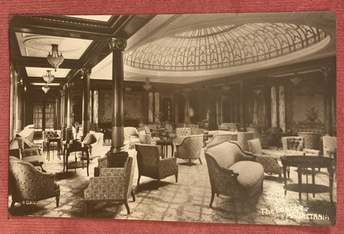 Cunard line liner - mauretania,