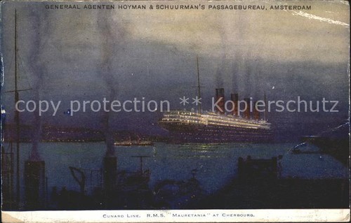 Dampfer oceanliner s - dampfer, r.m.s