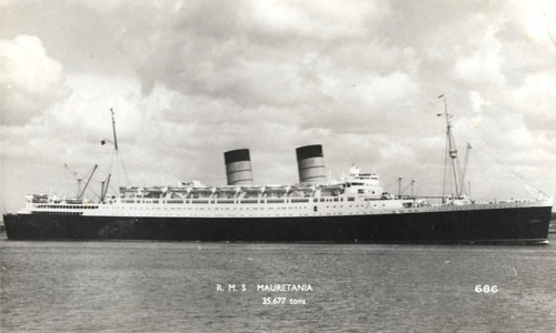 Rms mauretanien postkarte - mauretanien,