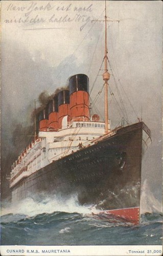Dampfer oceanliner s - dampfer, r.m.s